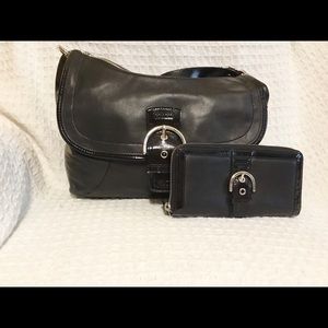LAST CHANCE! 🛍COACH Leather Handbag & Wallet Set